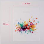 Thank You Bags for Business with Handles 12x15 (100 Count, White) - Plastic Shopping Retail Bags for T Shirts - Image 4