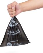 Certified 65% PCR (Post Consumer Recycled) Plastic and 35% Plant Based, ONE OF A KIND, Dog Poop Bags - 120 Bags / 8 Rolls, NO NEW PLASTICS USED, Unscented, Earth Friendly, USA Owned - Image 3