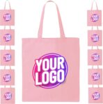 10 | 50 | 100 | 250 Pack Custom Bags, Bulk Custom Logo Bag for Business, Personalized Reusable Bags for Business - Image 7
