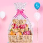 Awpeye Clear Basket Bags 20Pack Large Cellophane Gift Bags for Baskets Cellophane Wrap for Gift 2 Mil Thick (24"x30") - Image 6