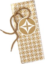 Hallmark 56" Jumbo Plastic Gift Bag (Gold Pattern) for Graduations, Weddings, Bridal Showers, Mother's Day, Birthdays, Engagement Parties, Retirements, Christmas, Hanukkah - Image 6