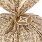 Hallmark 56" Jumbo Plastic Gift Bag (Gold Pattern) for Graduations, Weddings, Bridal Showers, Mother's Day, Birthdays, Engagement Parties, Retirements, Christmas, Hanukkah - Image 8