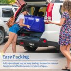 Extra Large Moving Bags, Storage Totes with Study Handles & Heavy Duty Zippers, Moving Supplies for Moving & Storage, Space Saving Packing Bags for Home & Dorm(88L 6-Pack) - Image 6