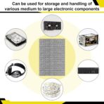 30 PCS Extra Large ESD Anti Static Bags with Anti-Static Labels 16 x 24 Inch Open Top Shielding Protection for Motherboard Video Card LCD Electronic Components - Image 5