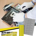 30 PCS Extra Large ESD Anti Static Bags with Anti-Static Labels 16 x 24 Inch Open Top Shielding Protection for Motherboard Video Card LCD Electronic Components - Image 7