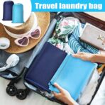 20 Pcs Laundry Bag Washable Travel Laundry Bags with Drawstring Lock Closure Large Heavy Duty for Camping Tent Blankets Dirty Clothes Yarn Fabric Storage, Multi Use - Image 6