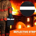 Andyer Fireproof Document Bag with Money Bag - 2 Pack 13.4" x 10" and 11" x 6" Waterproof Fireproof Money Bag for Cash, Small Fireproof Safe Pouch, Fire Proof Bag for Documents/Valuables with Zipper - Image 6