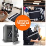 Andyer Fireproof Document Bag with Money Bag - 2 Pack 13.4" x 10" and 11" x 6" Waterproof Fireproof Money Bag for Cash, Small Fireproof Safe Pouch, Fire Proof Bag for Documents/Valuables with Zipper - Image 8