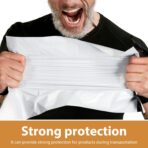 Metronic Poly Mailers 14.5x19 Inch 400pcs Shipping Bags for Clothes,Self Adhesive Shipping Envelopes for Small Business,Waterproof Mailers Poly Bags for Shipping,Packaging Mailing Bags White - Image 5