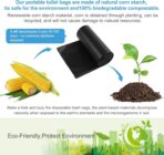 80 Portable Camping Toilet Bags, Biodegradable Porta Potty Bucket Toilet Bags, 8 Gallon Compostable Thickened Trash Garbage Bags - Image 5