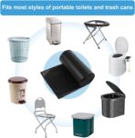 80 Portable Camping Toilet Bags, Biodegradable Porta Potty Bucket Toilet Bags, 8 Gallon Compostable Thickened Trash Garbage Bags - Image 6