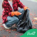 Veska 55-60 Gallon Trash Bags Heavy Duty (MegaValue 100 Bags w/Ties) 50-60 Gallon Large Black Garbage Bags Heavy Duty | Large Black Trash Bags for Commercial, Lawn and Leaf Bag - Image 10
