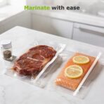 [2025 New] Bonsenkitchen 11” x 150’ Vacuum Sealer Bags Rolls with Cutter for Food Storage, Commercial Grade, BPA Free, Great for Meal Prep and Sous Vide Cooking - Image 4