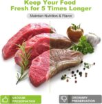 [2025 New] Bonsenkitchen 11” x 150’ Vacuum Sealer Bags Rolls with Cutter for Food Storage, Commercial Grade, BPA Free, Great for Meal Prep and Sous Vide Cooking - Image 5