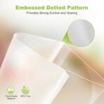 [2025 New] Bonsenkitchen 11” x 150’ Vacuum Sealer Bags Rolls with Cutter for Food Storage, Commercial Grade, BPA Free, Great for Meal Prep and Sous Vide Cooking - Image 8