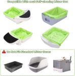Biodegradable Cat Litter Liner Bags Compatible with LR 3, 4 and Most Self-Cleaning Litter Boxes, 60 Count Kitty Automatic Waste Drawer Liners, Drawstring Pet Compostable Replacement Poop Bags - Image 3