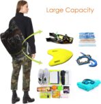 BeeGreen Mesh Drawstring Bag Swim Backpack for Beach Pool Sports Gym Draw String Cinch Bags for Swimming Soccer Basketball Gear Black - Image 7