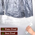60 Pcs Dry Cleaning Bags, 35.4 x 23.6 In Clear Plastic Garment Bags for Coat Shirt Dust-Proof Clothing Storage Bag for Home, Dry Cleaners, Travel - Image 6