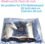 Resealable Antistatic Bag for ATX Motherboard Graphics Card GPU Electronics Anti Static Ziplock ESD Shielding Bags, 50 Pcs 12x16inch with Anti-Static Label - Image 5