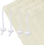 COTTON CRAFT Extra Large Laundry Bags -4 Pack Heavy Duty Durable Cotton Canvas Drawstring Closure Washable Laundry Bag - Back to School Travel College Dorm Basket Liner Clothes Organizer - XL 28 x 36 - Image 5
