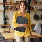 DocSafe Accordion File Organizer with Combination Lock,Fireproof Water Resistant Expanding File Folder with Multi Pockets,Document Organizer Home Office Travel Safe Storage for Letter Size Files,Black - Image 7