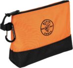 Klein Tools 55569 Stand-Up Zipper Bag Tool Pouch with Carabiners, Reinforced Gusseted Bottoms, Water Resistant 1680d, Multi-Size 5-Pack - Image 12