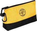 Klein Tools 55569 Stand-Up Zipper Bag Tool Pouch with Carabiners, Reinforced Gusseted Bottoms, Water Resistant 1680d, Multi-Size 5-Pack - Image 13