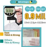 Strong Tall Kitchen Drawstring Trash Bags,big tall garbage can liners, 13 Gallon, Unscented, 50 Count - Image 4