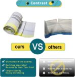 Strong Tall Kitchen Drawstring Trash Bags,big tall garbage can liners, 13 Gallon, Unscented, 50 Count - Image 6