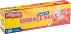 Disposable Plastic Storage Bags With Original Twist Tie, 1 Gallon Size, 600 Bags, Great For Home, Office, Vacation, Traveling, Sandwich, Fruits, Nuts, Cake, Cookies, Or Any Snacks (4 Packs) - Image 6