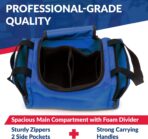 Dixie EMS Dixigear Empty First Responder II Bag 10.5" x 5" x 8" - Blue - Image 4
