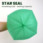 Compost Bags 3 Gallon,100 Count,Compost Food Scrap Waste Bags Fits Countertop Bin,Small Kitchen Food Scrap Waste Bags,Compost bin bags,Certified by BPI,ASTM D6400 and OK compost HOME certified - Image 6