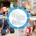 Packing Cubes for Travel - 8 Set Luggage Organizer Bags for Family, Mesh Breathable Packing Cubes for Suitcases Durable Travel Essentials Bags Set - Image 8