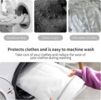 10 Pack Mesh Laundry Bags for Delicates with Non Rust Zipper- MDSXO White Laundry Bags Mesh Wash Bags, Easy Fit Bra, Sock,Lingerie,Sneaker,Baby Laundry for Washing Machine Travel Storage[1XL/3L/3M/3S] - Image 7