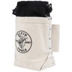 Klein Tools 5416TC Tool Bag, Top Closing Bolt Bag with 3-Inch Drawstring, Load Rated with Tunnel Connect, 5 x 10 x 9-Inch - Image 6