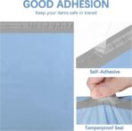 Metronic Poly Mailers 10x13 100 Pcs | Medium Size Shipping Bags for Clothing | Large Poly Mailer Bags, Shipping Envelopes, Mailing Bags for Small Business,Waterproof and Tear-Proof Poly Bags Blue - Image 4