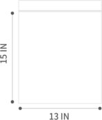 13" X 15" (100 Bags) 2 Mil Clear Reclosable Zip Plastic Poly Bags, 2 Gallons with Resealable Lock Seal Zipper - Image 3