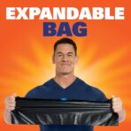 Hefty Ultra Strong 30 Gallon Trash Bags, Large Trash Bags 30 Gallon Size, Multipurpose, Break Resistant Drawstring Closure, Resists Leaks, Punctures, and Tears, Black, Fabuloso Scent, 50 Bags - Image 7