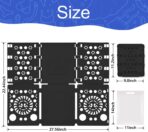 BoxLegend Shirt Folder Board V3 with Shirt Bags Zipper 11x14 inch Pack of 100 Shirt Packaging Frosted Shipping Bags with Handle - Image 6