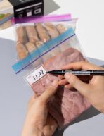 100 Count, Sandwich & XL Sandwich Zip Bags, Easy Open Tabs, Writable Rectangle (50 Bags Each Size) - Image 6