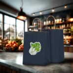 Joybe 200 Pack 8x4.75x10 Inch Medium Navy Blue Kraft Paper Bags with Handles Bulk, Craft Paper Gift Bags for Party Favors Grocery Retail Shopping Business Goody Merchandise Take Out Blank Sacks - Image 8