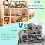 6 Pack Clear Toy Storage Organizer Bags Large with Double Zipper Waterproof PVC Material Travel Toy Organizer Pouch with Handles for Puzzle, Blocks, Board games, Kids Books Toy Organizing - Image 6