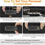 Fireproof Waterproof Document Bag with Lock - Mondoshop Portable Waterproof Document Organizer for Important File - Fire Proof Travel Storage Case with Zipper for Laptop, Passport, Certificates, Cards - Image 8