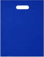 Prime Line Packaging Plastic Gift Bags, Party Favor Bags with Handles, 1.25 Mil Die Cut, Small Business, Holidays, Goodies, Shopping, Multi-Color, Bulk, 12x15, 100 Pack - Image 10