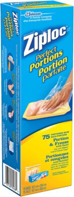 Ziploc Perfect Portions Freezer Bag, 75 Count - Image 4