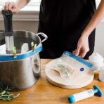 Sous Vide Bags Only Kit For Anova and Joule Cookers, 20 Extra Large Reusable BPA Free Food Vacuum Sealer Bags - Image 8