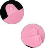 LazyMe T Shirt Bags, Bolsas De Plastico Para Negocio,12x20 Inches Plastic Shopping Bags with Handles for Grocery, Business, Restaurant Use (Pink 100pcs) - Image 5