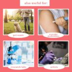 Pack of 100 – 6 x 9 Inch, 2 Mil Thick, Biohazard Clear Bags with Red Biohazard label and Pouch for Documentation – Use in Clinics, Medical Facilities, Health Care Facilities, or Laboratories - Image 7