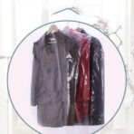 Dry Cleaning Bags, 10 Dry Cleaning Bags for Clothes, Made of Transparent Plastic Material, Suitable for Hanging Clothes, and Clothing Covers, can be Stored in Dry Cleaners, Homes, or for Travel Use - Image 4