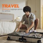 Rechargeable Wireless Pump Travel Storage Bags Set - Portable Space Saver Bags for Travel & Home - Vacuum Compression Packing Seal for Clothes, Blankets, Seasonal Storage 15 Combo set - Image 9